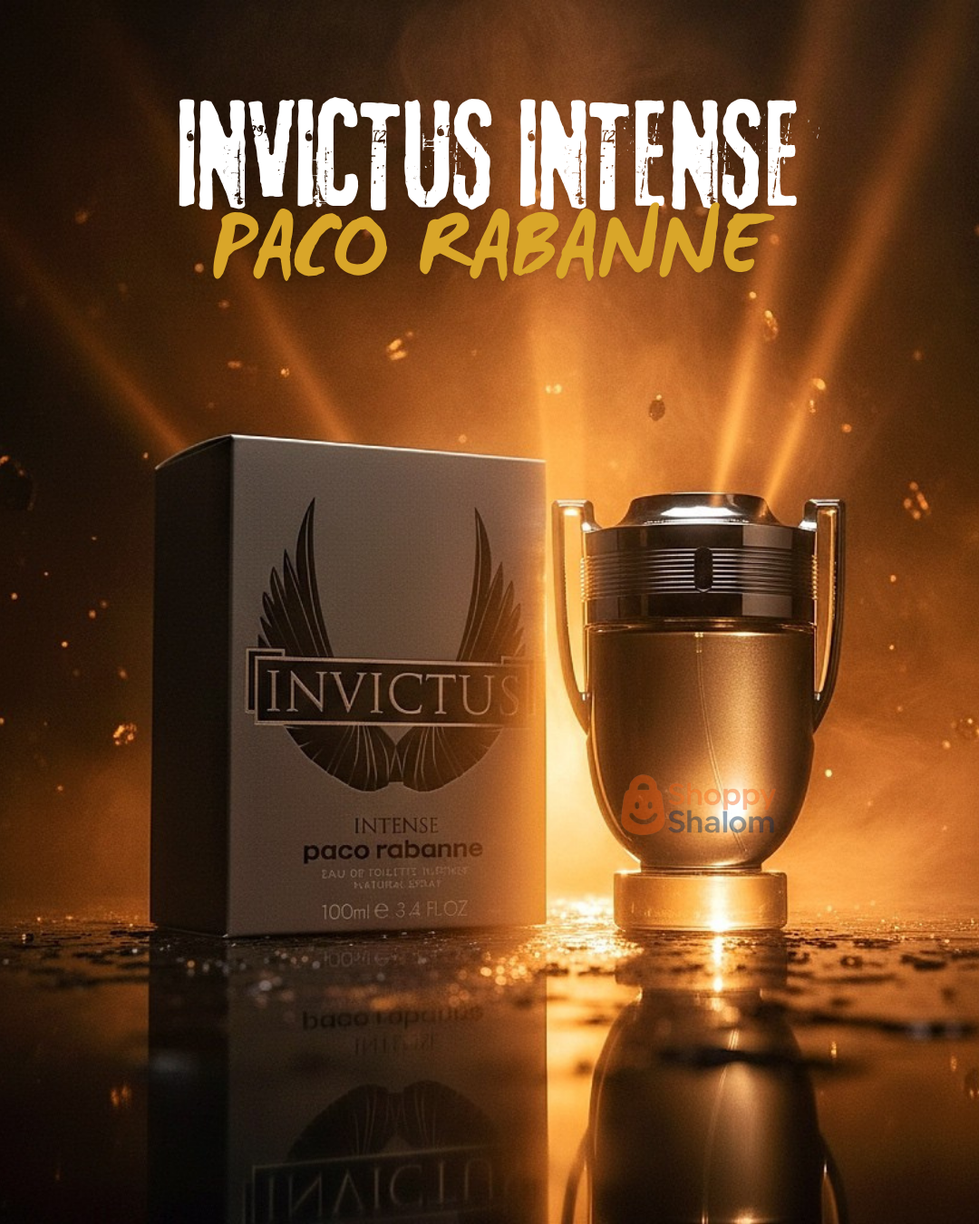 Perfume INVICTUS INTENSE Hombre