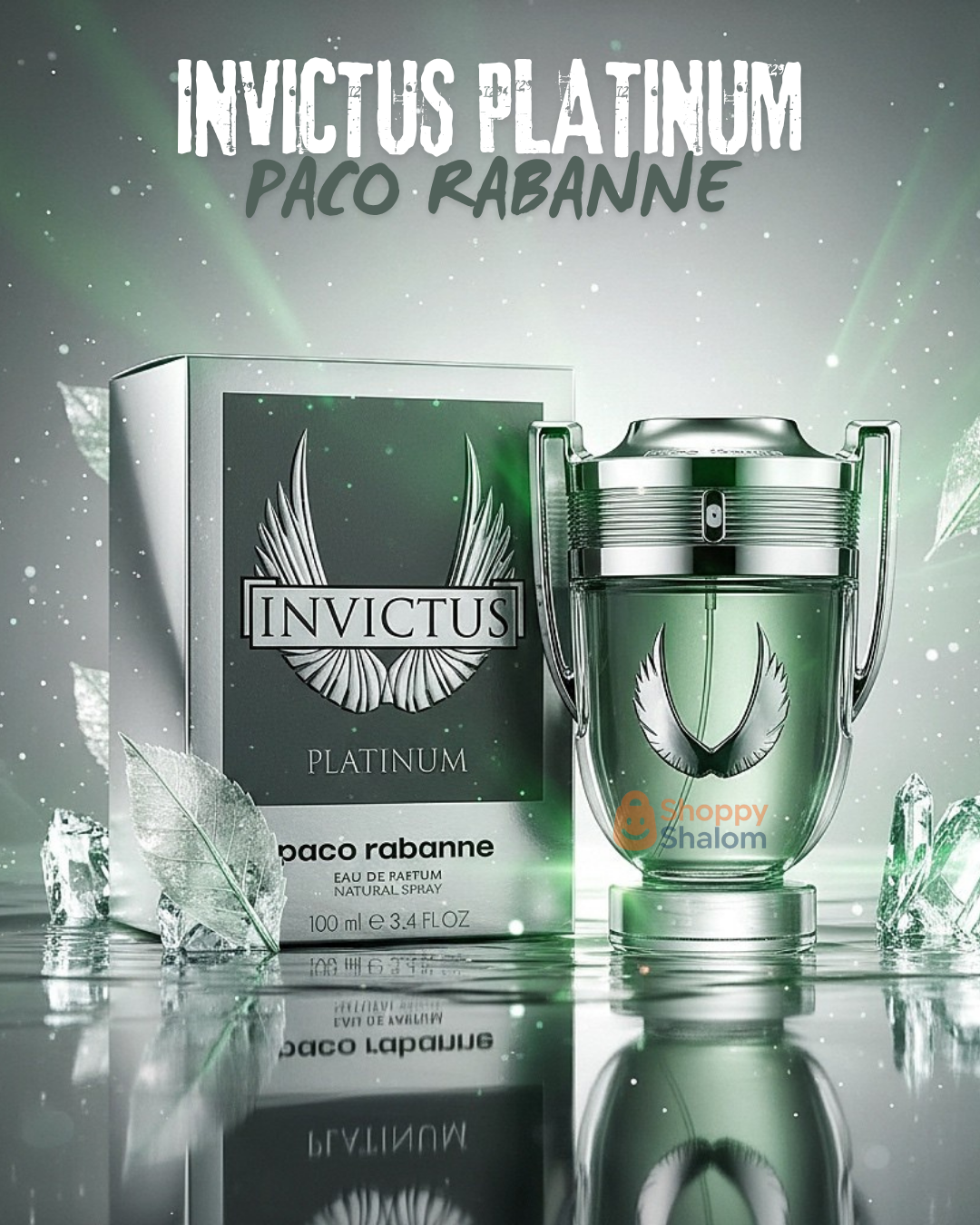 Perfume INVICTUS PLATINUM Hombre
