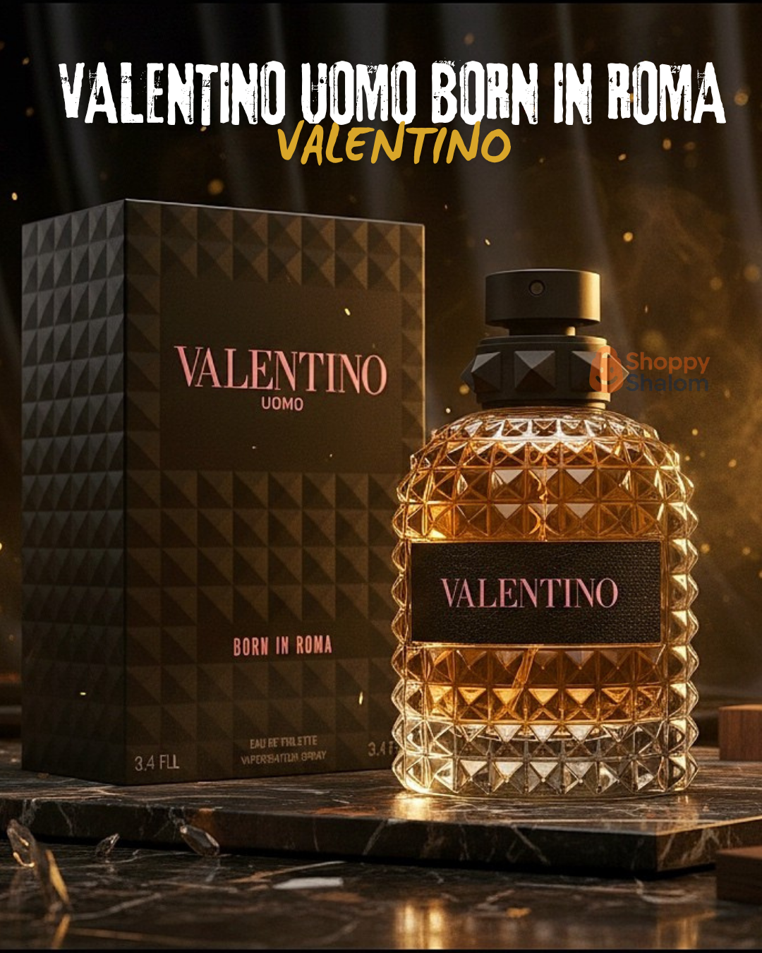 Perfume VALENTINO UOMO BORN IN ROMA Hombre