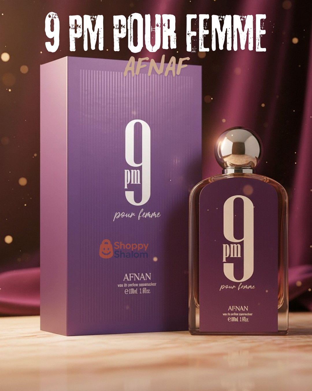 Perfume 9 PM POUR FEMME Mujer