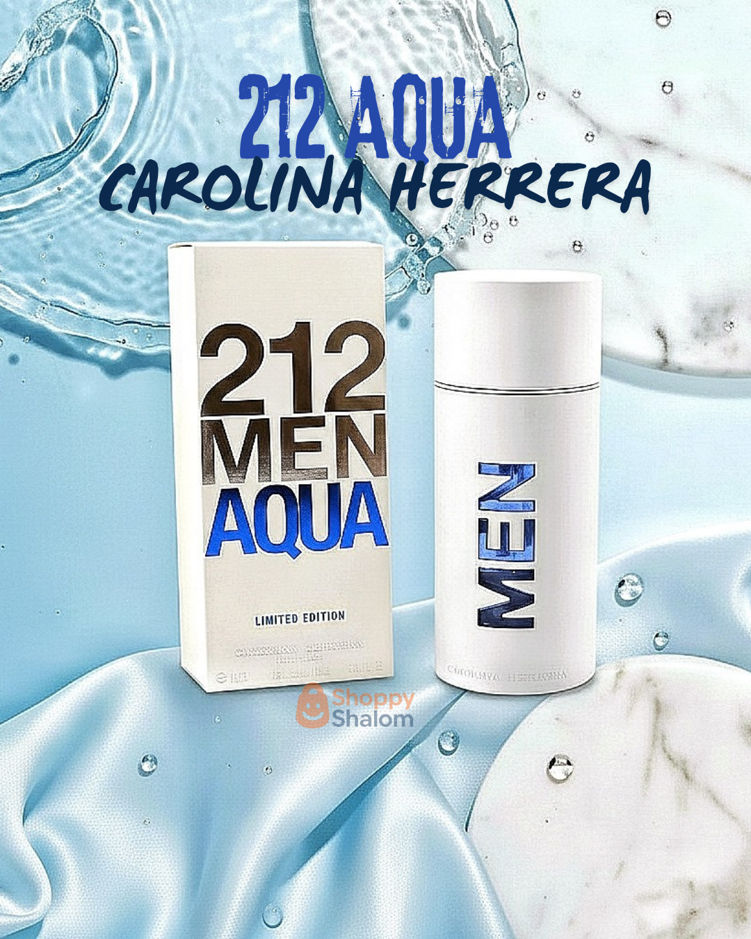 Perfume 212 AQUA Hombre