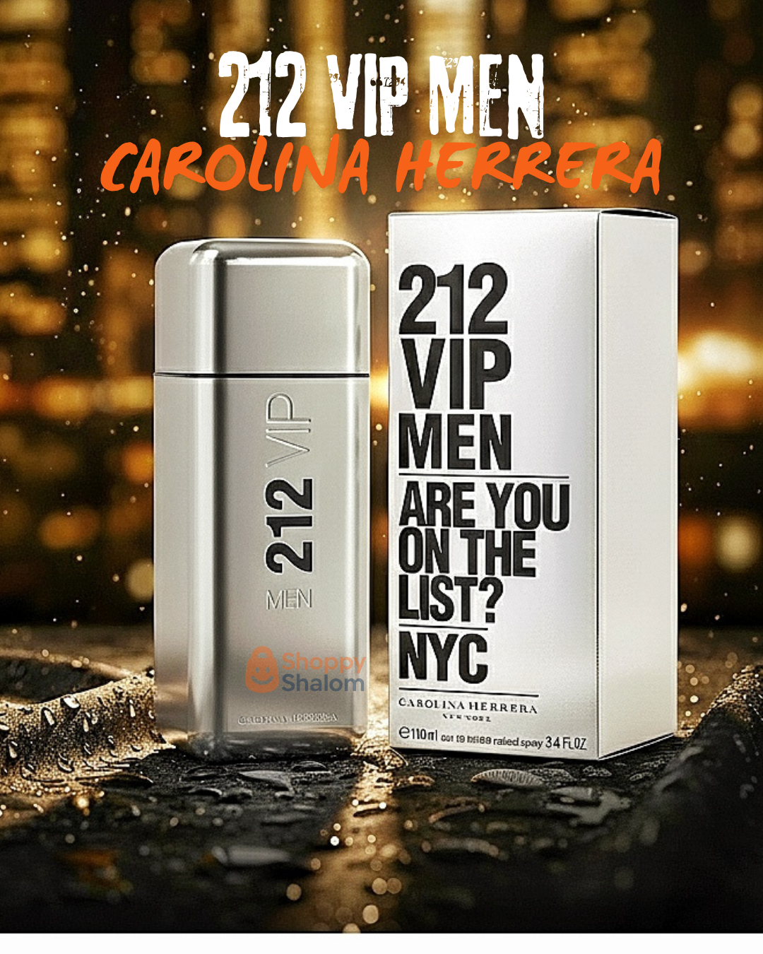 Perfume 212 VIP MEN Hombre