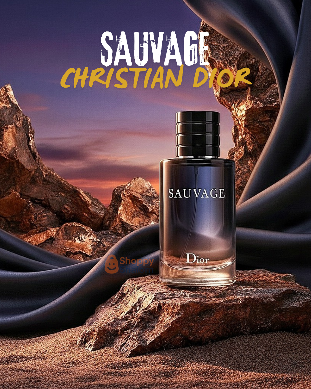 Perfume SAUVAGE Hombre