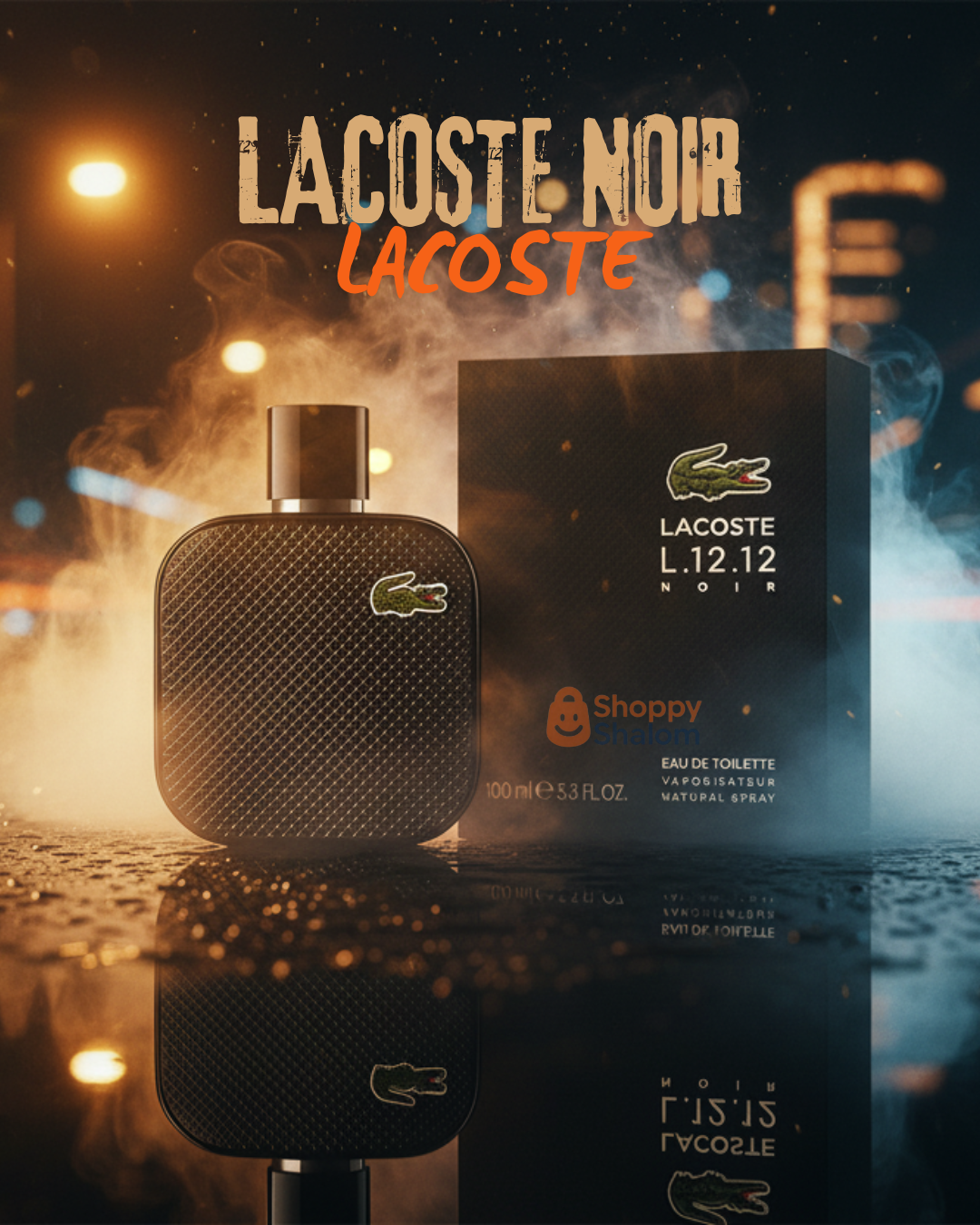 Perfume LACOSTE NOIR Hombre