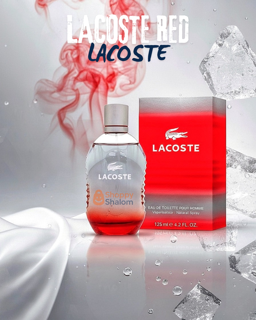 Perfume LACOSTE RED Hombre