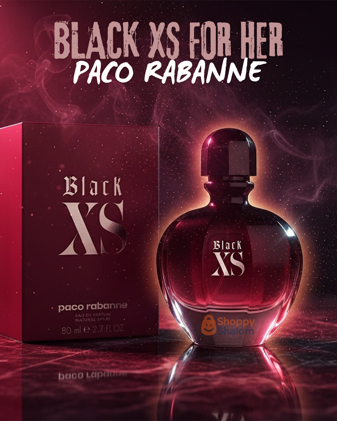 Perfume BLACK XS FOR HER Mujer