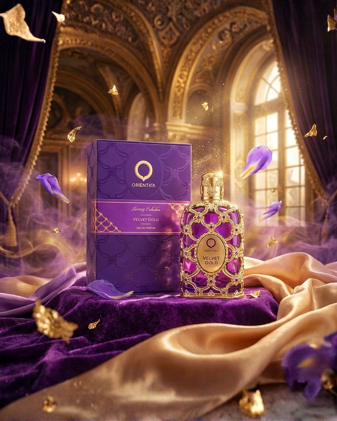 Perfume ORIENTICA VELVET GOLD LUXURY COLLECTION Estuche de Lujo Unisex