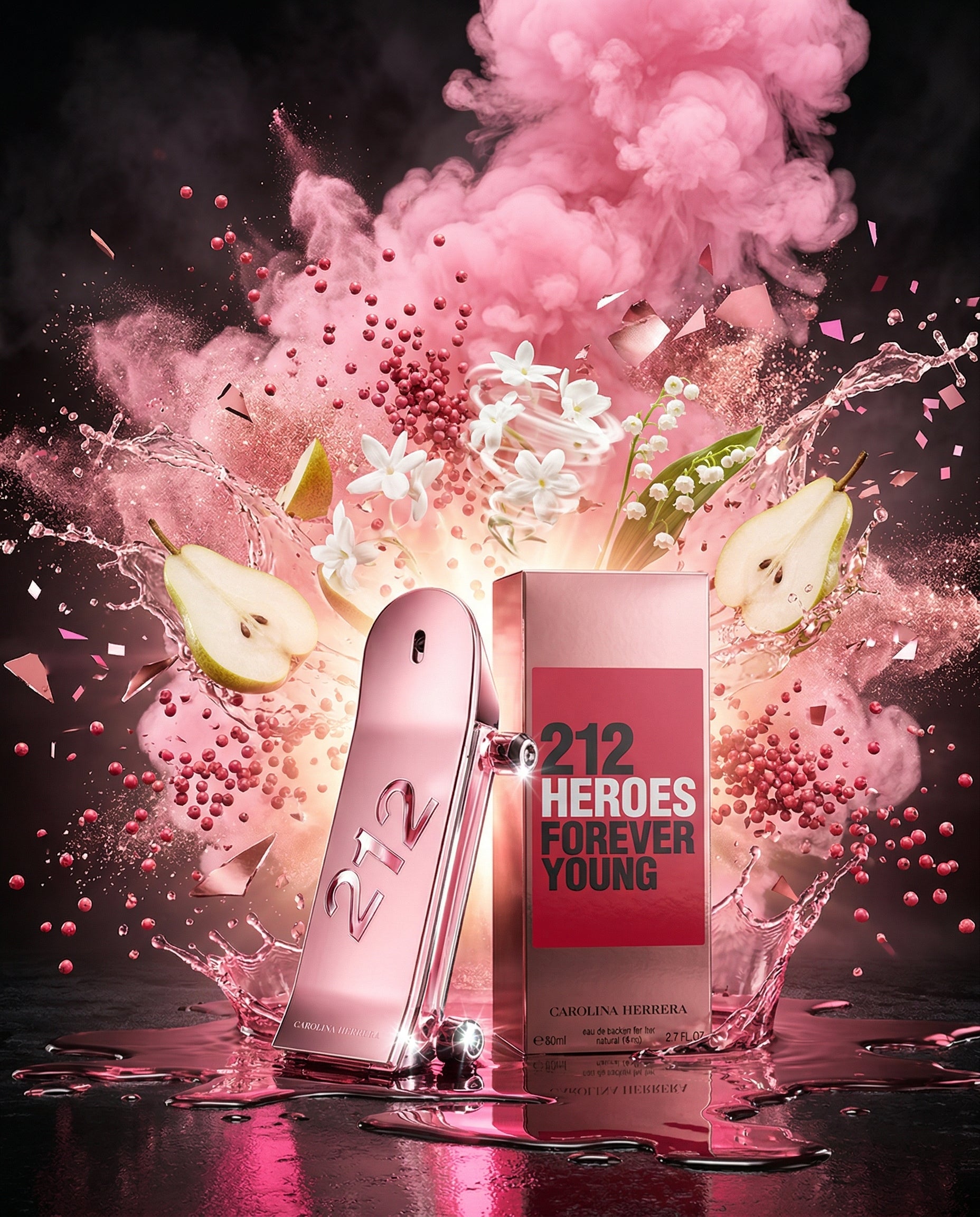 Perfume 212 HEROES FOREVER YOUNG Carolina Herrera Dama