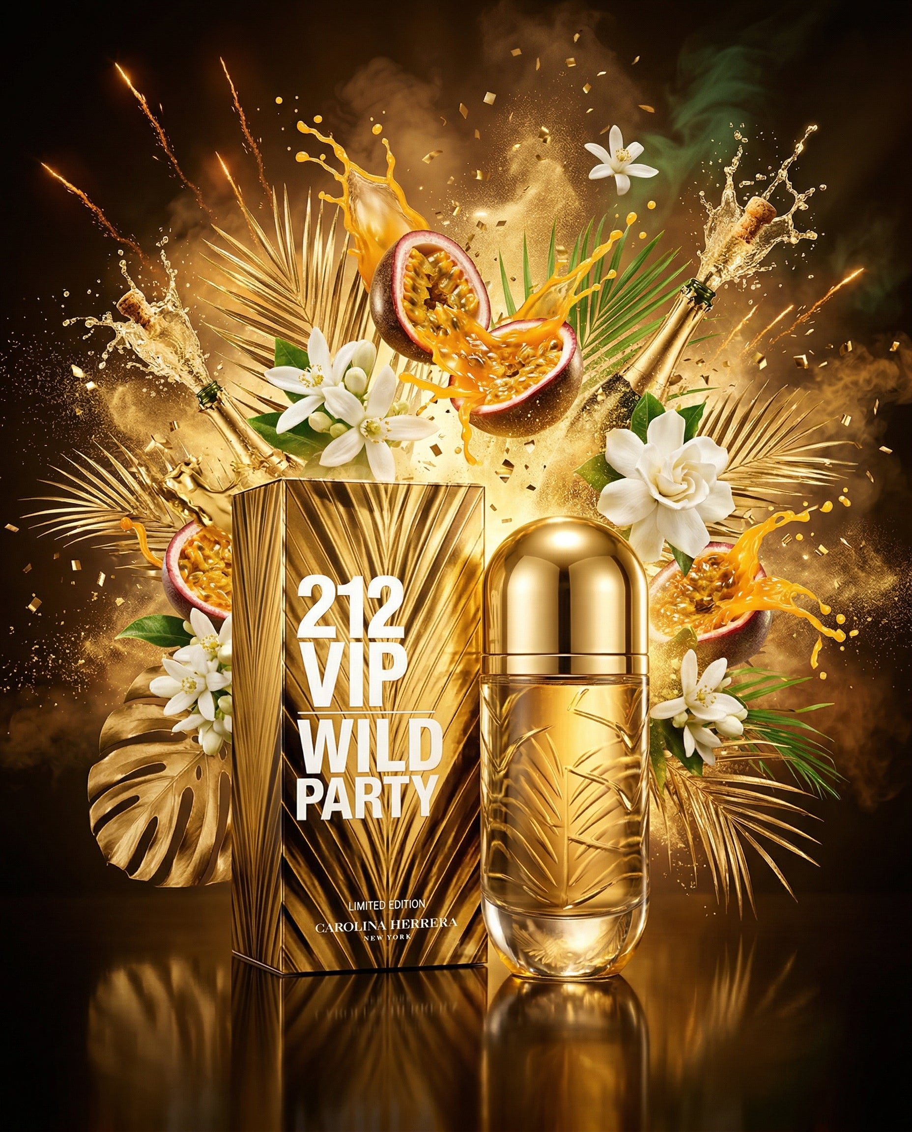 Perfume 212 VIP WILD PARTY LIMITED EDITION Carolina Herrera Dama