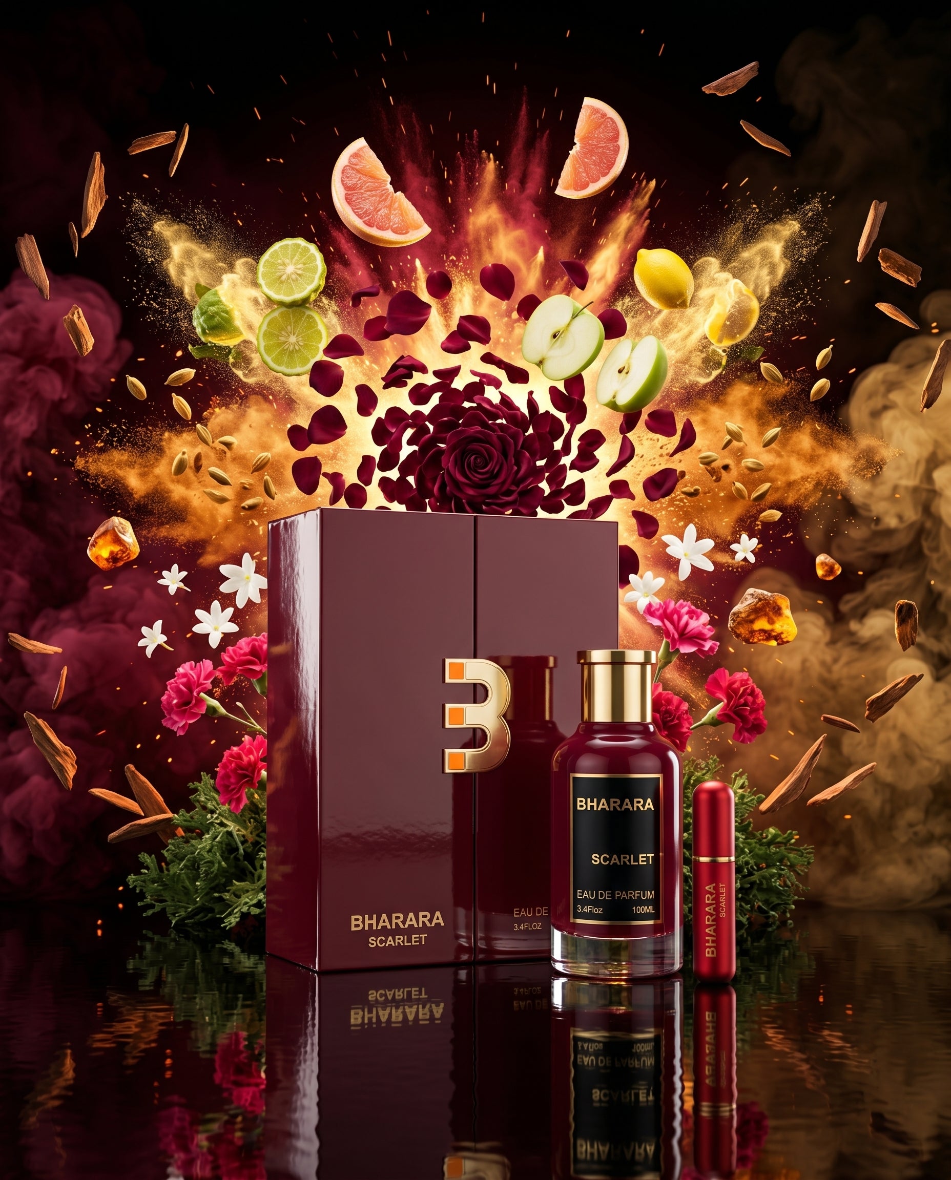Perfume BHARARA SCARLET Dama