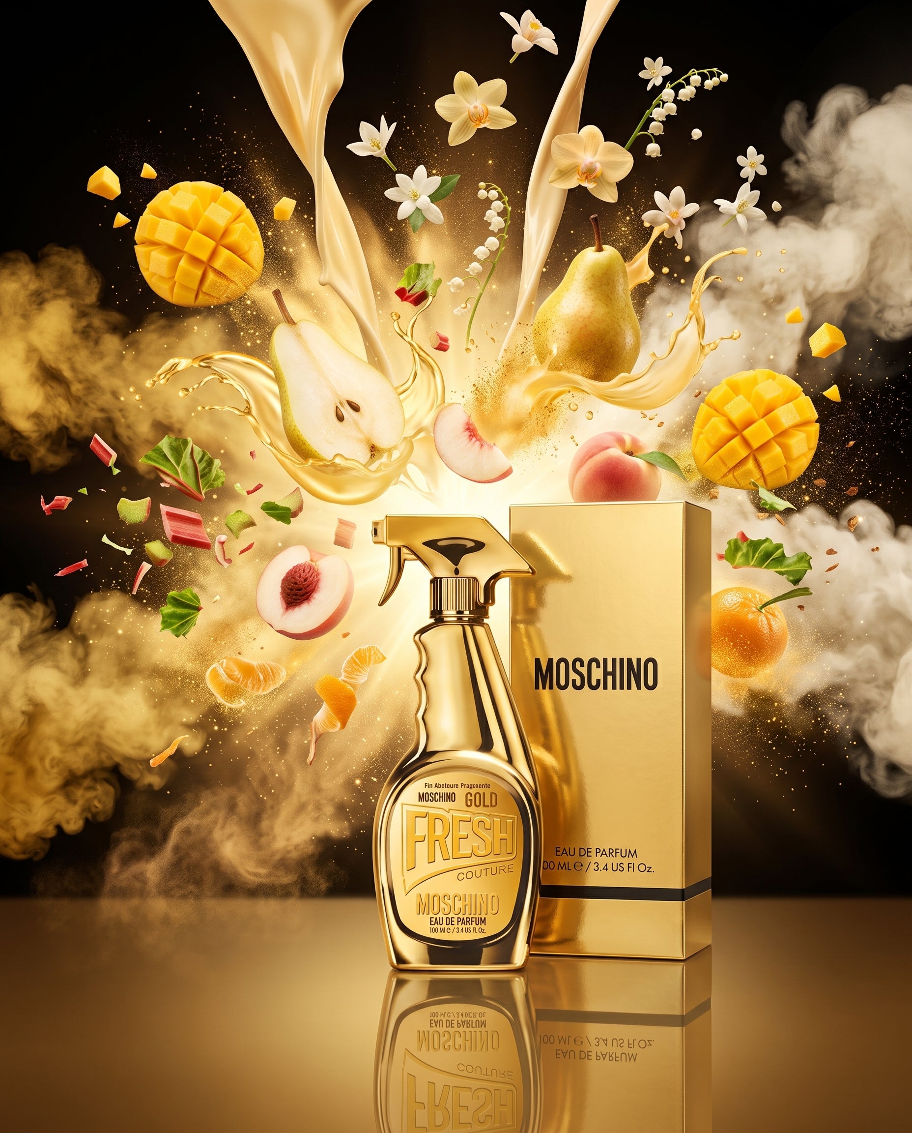 Perfume MOSCHINO GOLD FRESH COUTURE Dama
