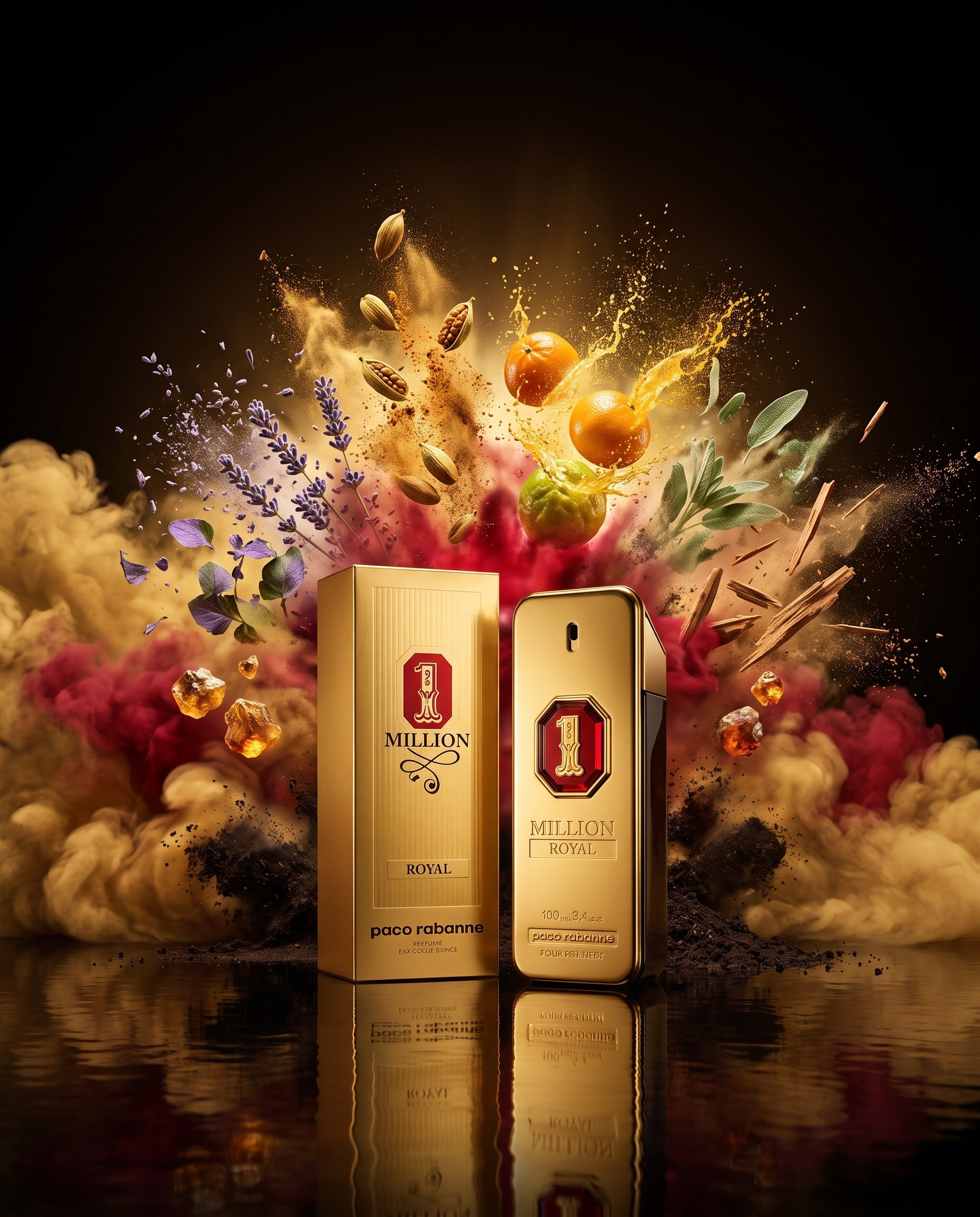 Perfume 1 one MILLION ROYAL Paco Rabanne Hombre
