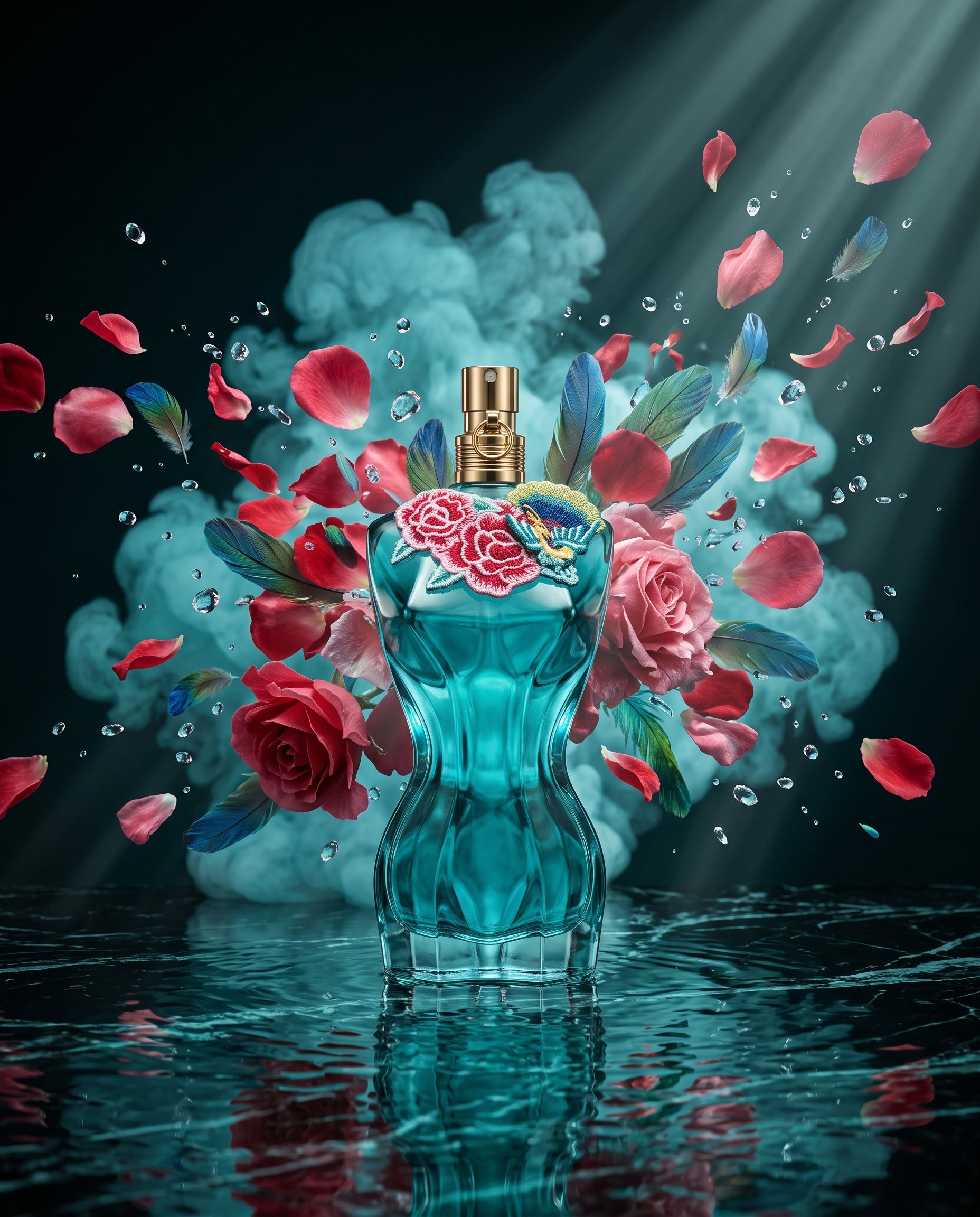 Perfume LA BELLE PARADISE GARDEN Jean Paul Gaultier Dama Estuche Sencillo