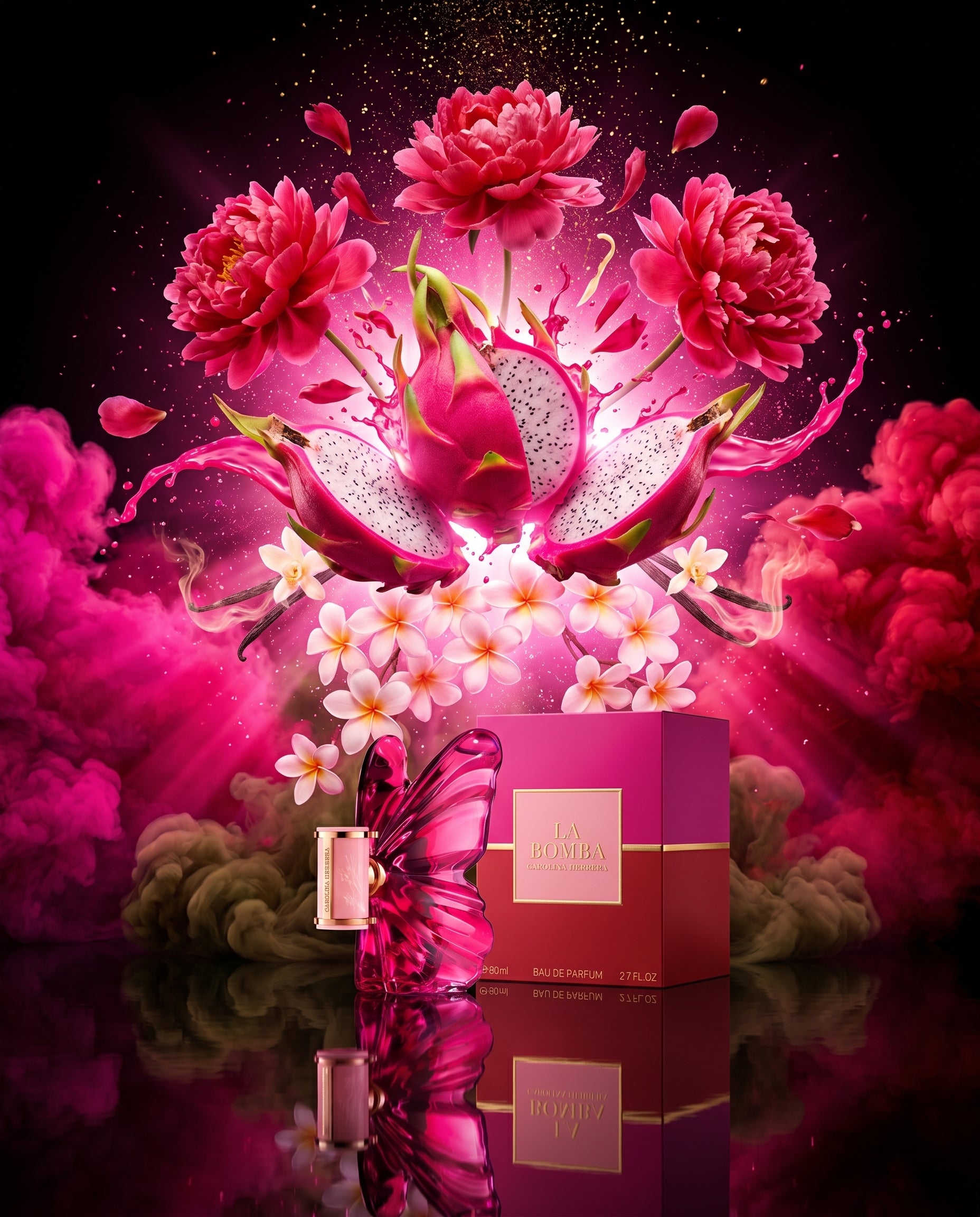 Perfume LA BOMBA Carolina Herrera Dama