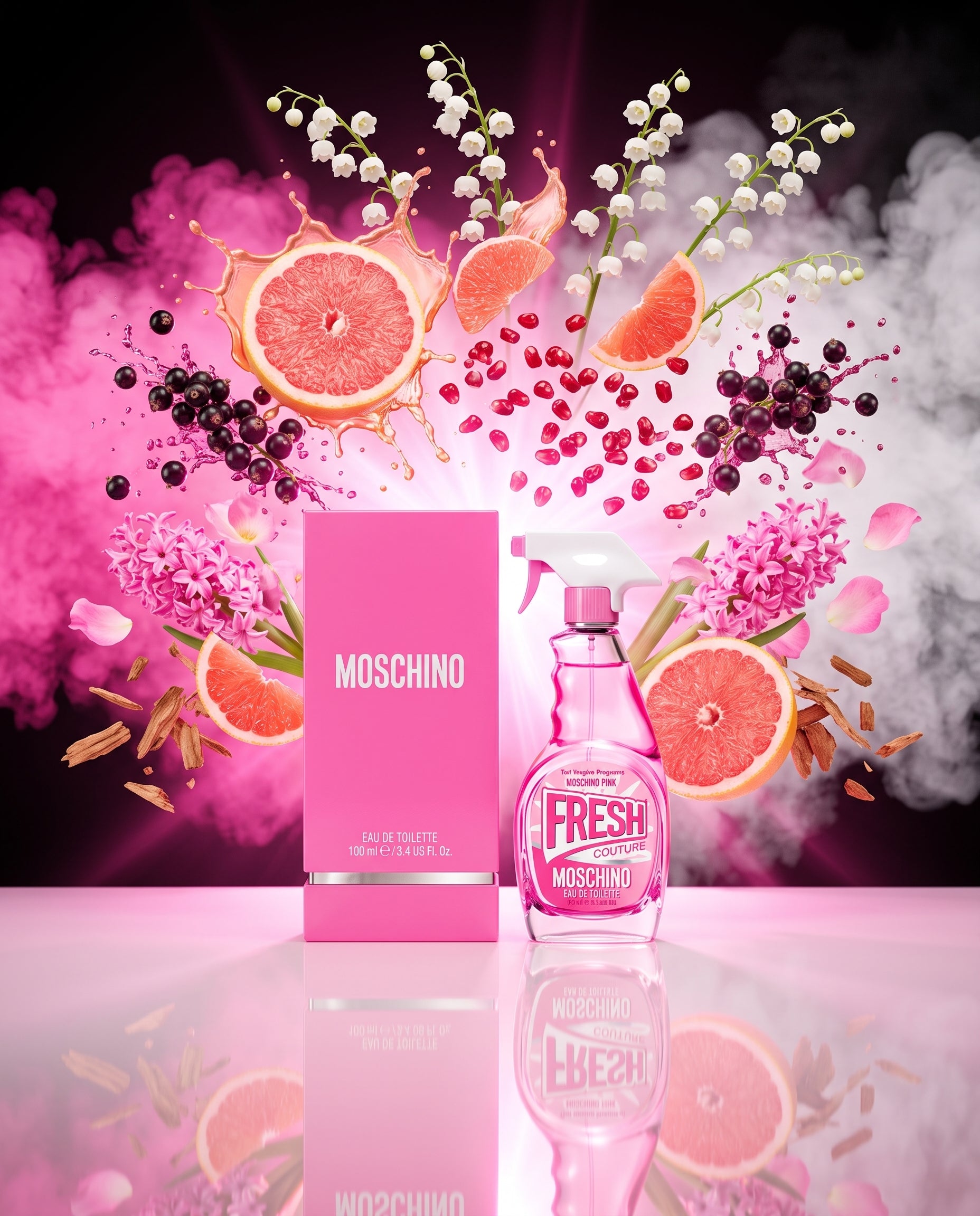 Perfume MOSCHINO PINK FRESH COUTURE Dama