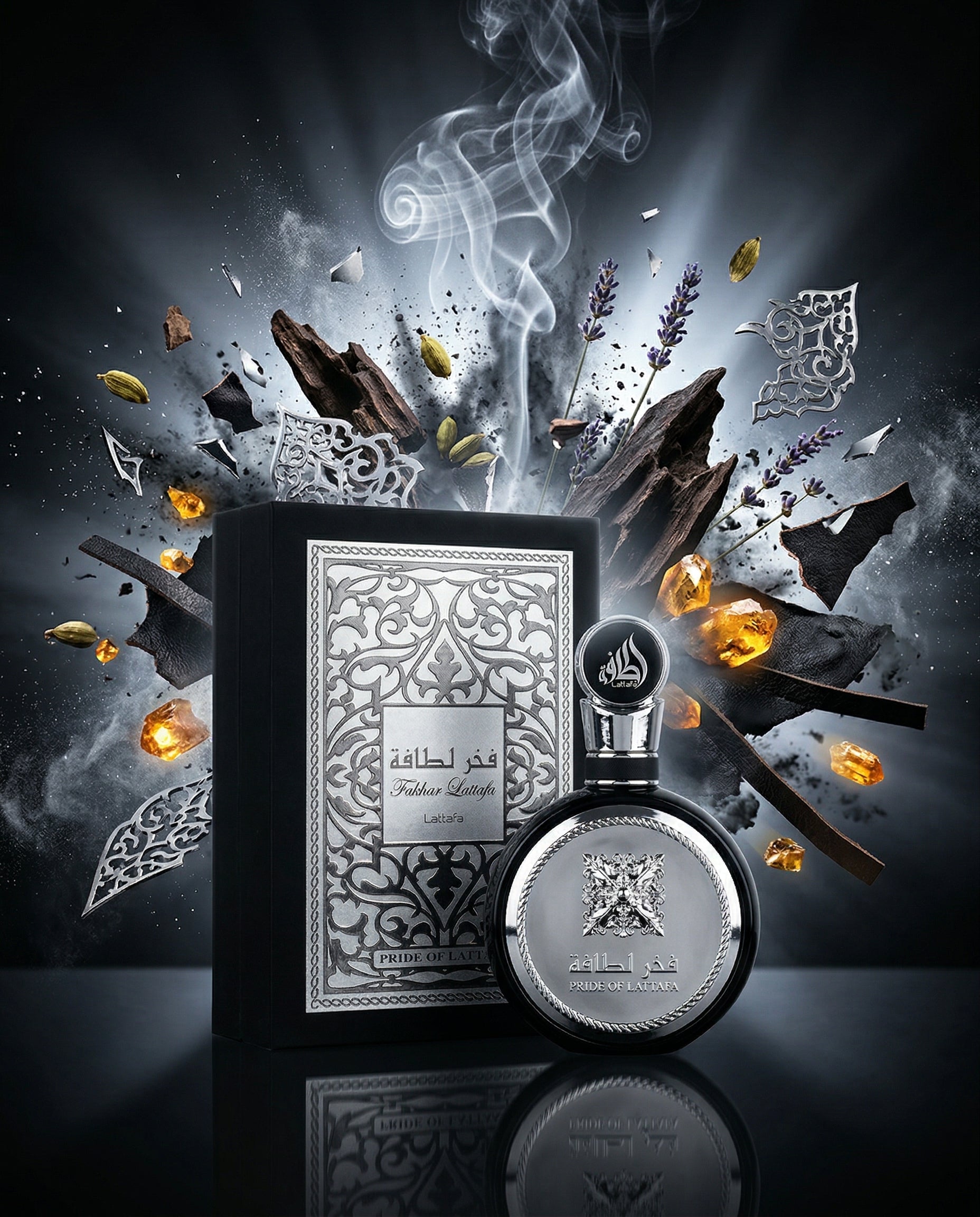 Perfume FAKHAR LATTAFA PRIDE OF LATTAFA Negra Hombre