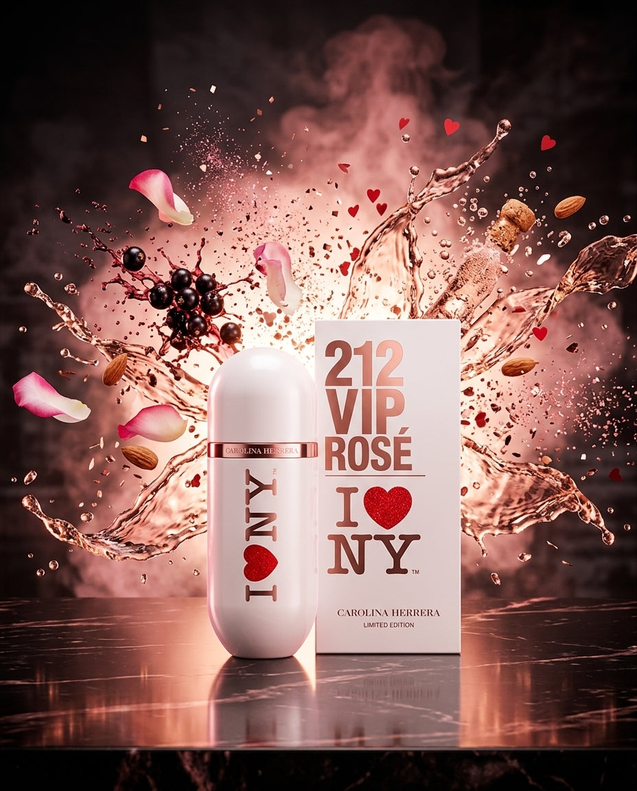 Perfume 212 VIP ROSÉ I LOVE NY LIMITED EDITION Carolina Herrera Dama