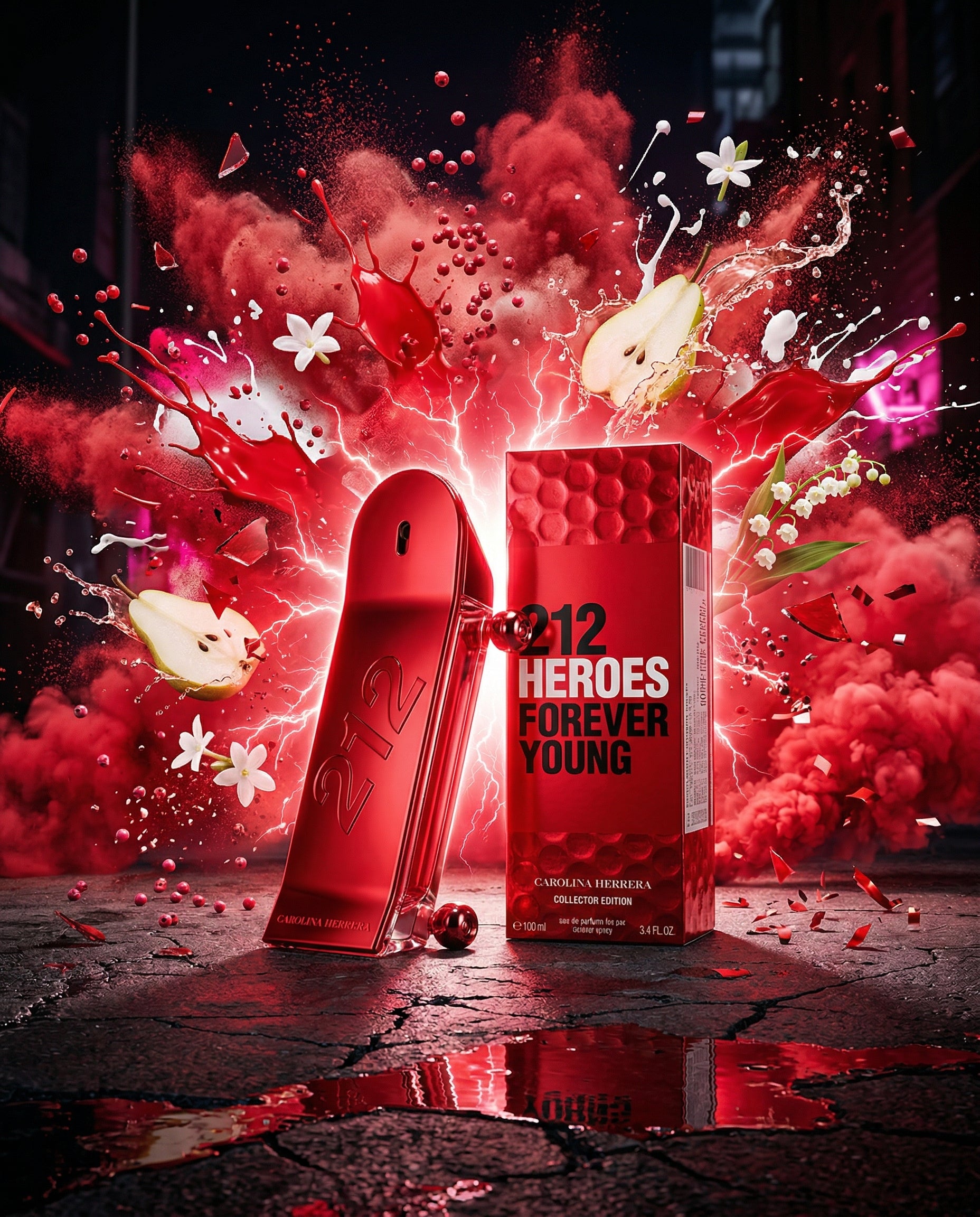 Perfume 212 HEROES FOREVER YOUNG COLLECTOR EDITION Dama